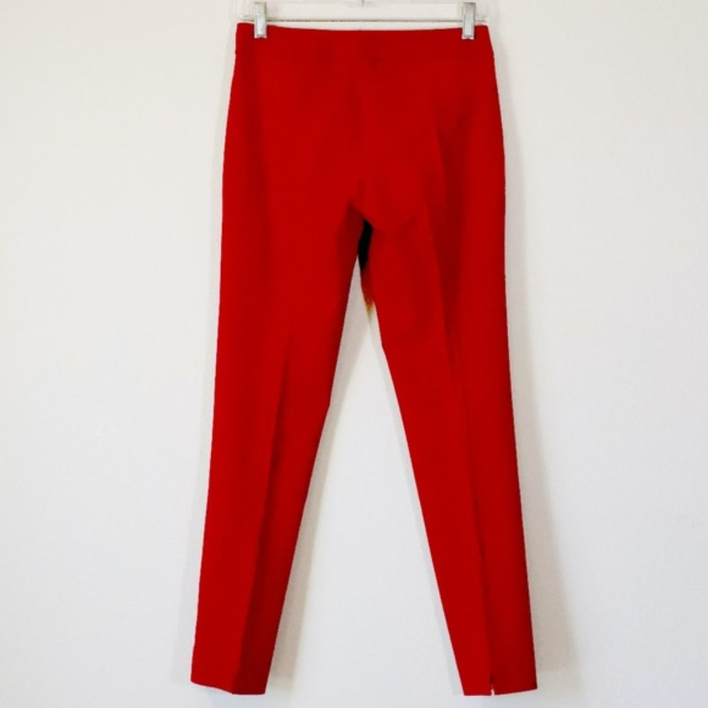 NWOT Elie Tahari red pants size 0 - Picture 5 of 6